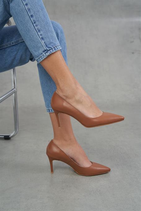 Paprica Taba Deri   Stiletto