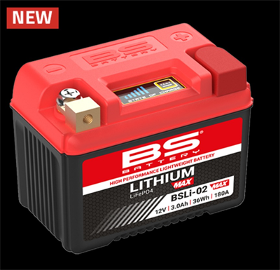 BS02 MAX LİTYUM AKÜ 180 CCA