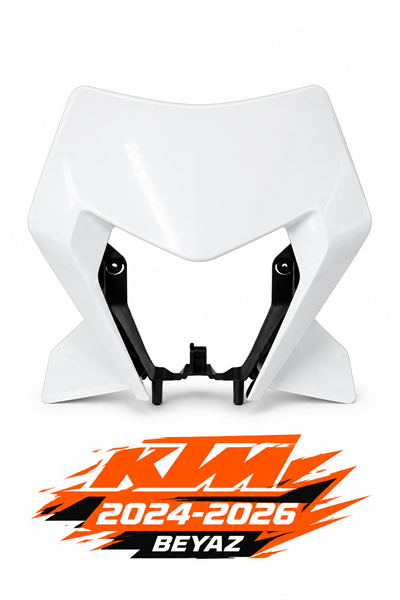 KTM EXC XCW TBI 24-26 FAR ÇERÇEVESİ BEYAZ