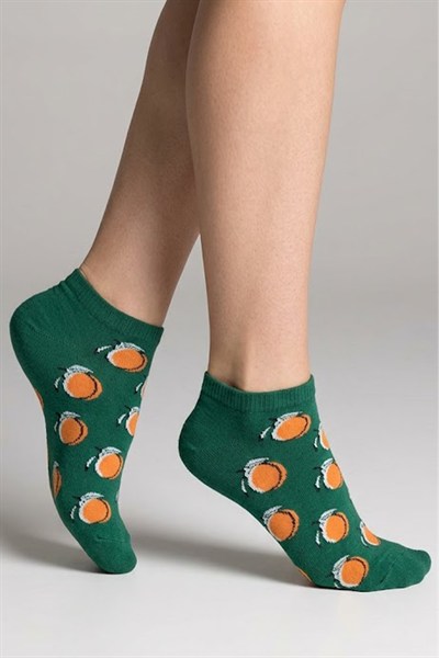 4lü Kadın Pamuklu patik Çorap