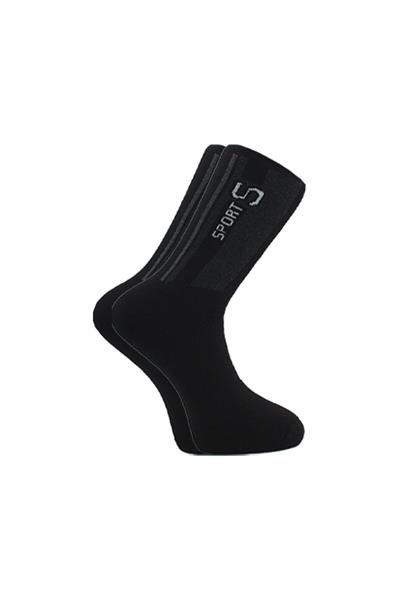 Erkek Havlu Pamuklu Kışlık Kalın Soket Çorap Çok Renkli Termal 4lü Paket