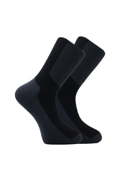 Erkek Havlu Pamuklu Kışlık Soket Çorap Çok Renkli Termal 4lü Paket