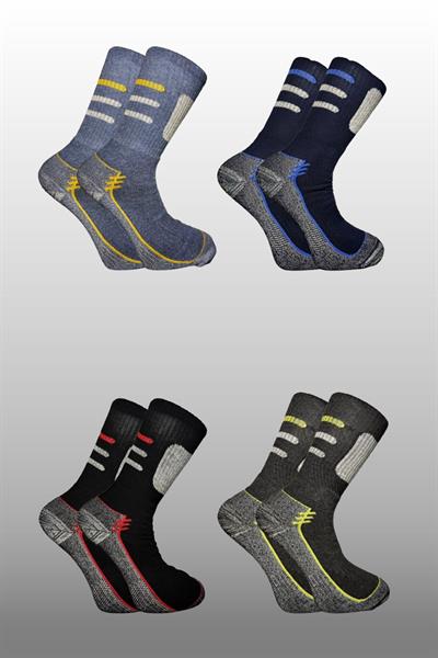 Erkek Trekking Yürüyüş Soket Çorap 4lü Paket