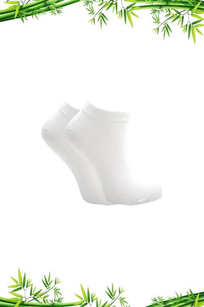 Kadın Bambu Asorti Patik Çorap Çok Renkli Dikişsiz 6lı Paket