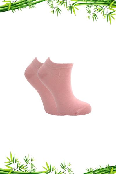 Kadın Bambu Asorti Patik Çorap Çok Renkli Dikişsiz 6lı Paket