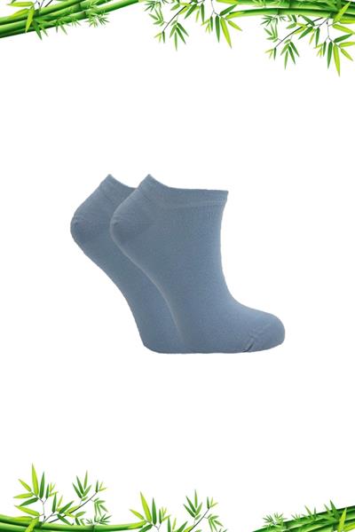 Kadın Bambu Asorti Patik Çorap Çok Renkli Dikişsiz 6lı Paket