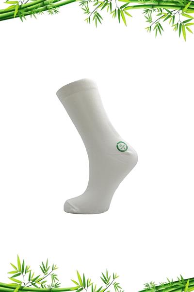 Kadın Bambu Soket Asorti Çok Renkli Çorap Dikişsiz 6lı Paket