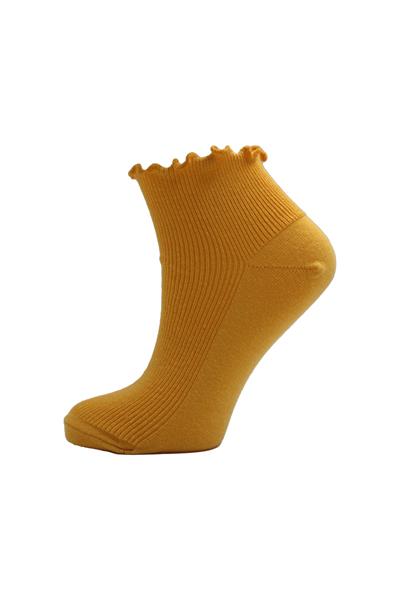 Kadın Çok Renkli Pamuklu Patik Çorap 6lü Paket