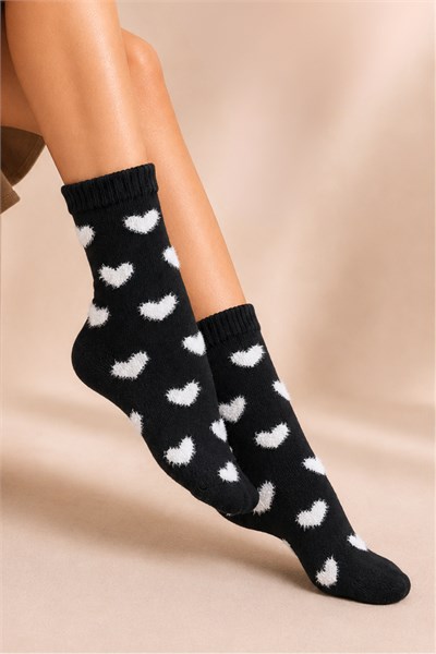 Kadın Lambswool Kışlık Soket Çorap 4lu Paket - 36 - 40