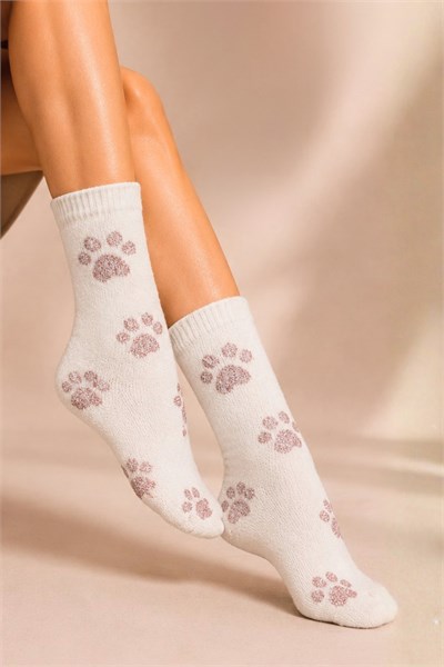 Kadın Lambswool Kışlık Soket Çorap 4lu Paket - 36 - 40