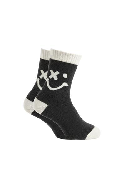 Kadın Lambswool Yün Kışlık Kalın Soket Çorap 4lü Paket