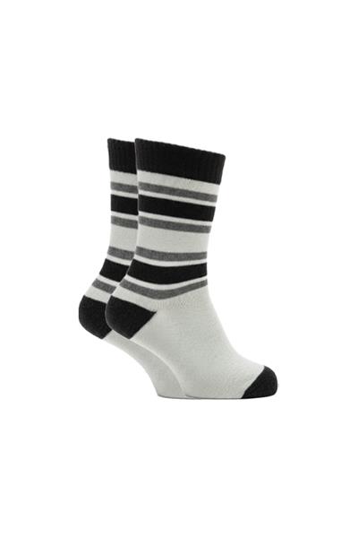 Kadın Lambswool Yün Kışlık Kalın Soket Çorap 4lü Paket