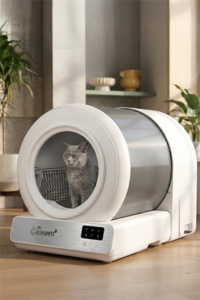 Kiwi KPLB 1071 Otomatik Kedi Tuvaleti - Beyaz