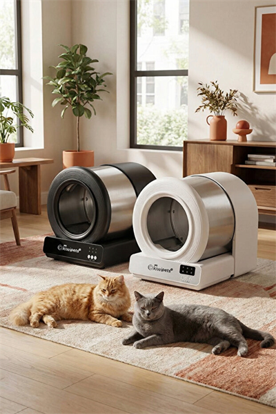 Kiwi KPLB 1071 Otomatik Kedi Tuvaleti - Beyaz