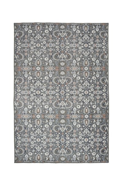 Art Deco Dijital Şönil Halı | Vintage Desenli Halı | Kaymaz Tabanlı | Makinede Yıkanabilir | OART04 160x230