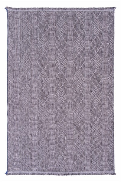 Native Hasır Dokuma Halı | Makinede Yıkanabilir | Modern Halı | Salon, Mutfak Halısı| Gri | NAT01