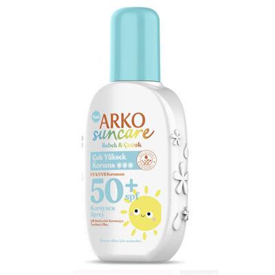Arko Sun Care Bebek ve Çocuk Spf 50 Güneş Koruyucu Sprey 200 ml