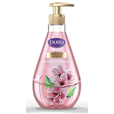 Duru Kiraz Çiçeği Organik Zeytinyağlı Sıvı Sabun 500 ml
