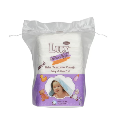 Lux Bebek Temizleme Pamuğu Maxi 60'lı