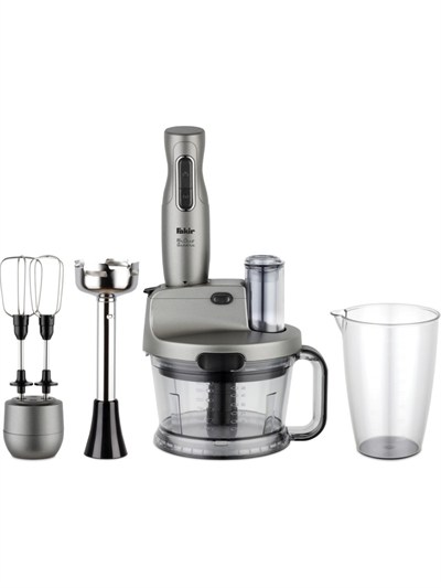 FAKIR Mr.Chef Quadro Blender Seti Silver Stone