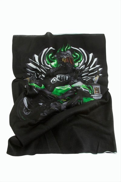 Motorcu Desenli Baff Boyunluk