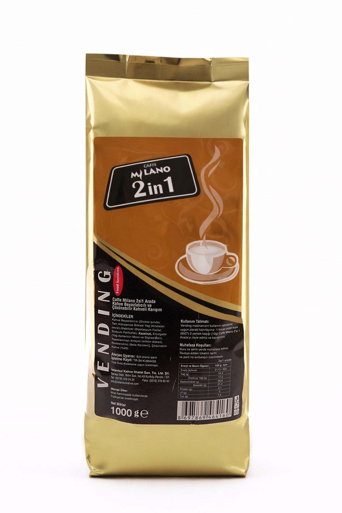 Caffe Milano 2si1 Arada 1000 gr