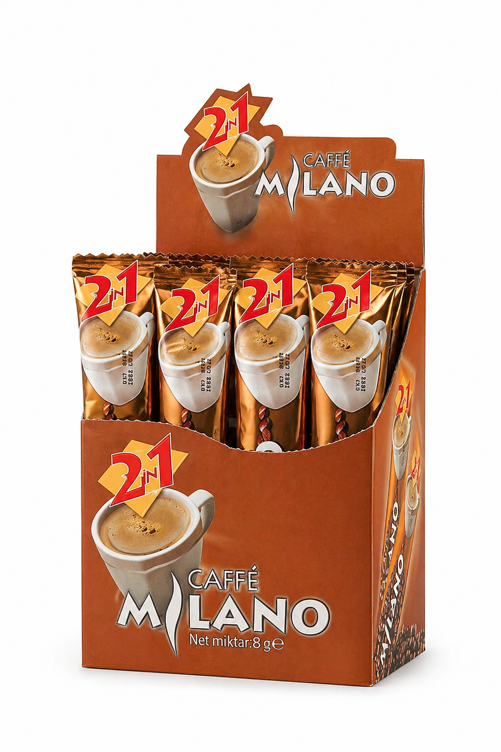 Caffe Milano 2si1 Arada 12 gr x 20 Adet