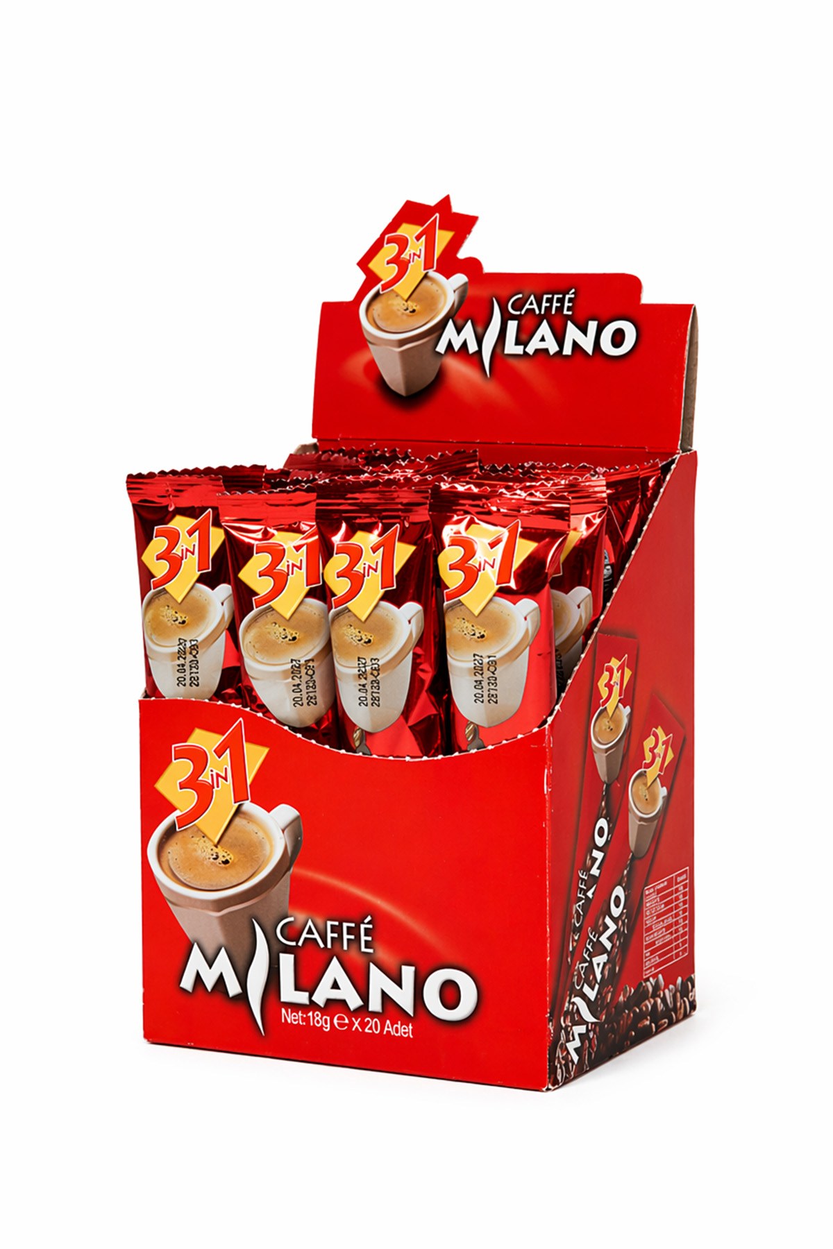 Caffe Milano 3ü1 Arada 18g x 20 Adet