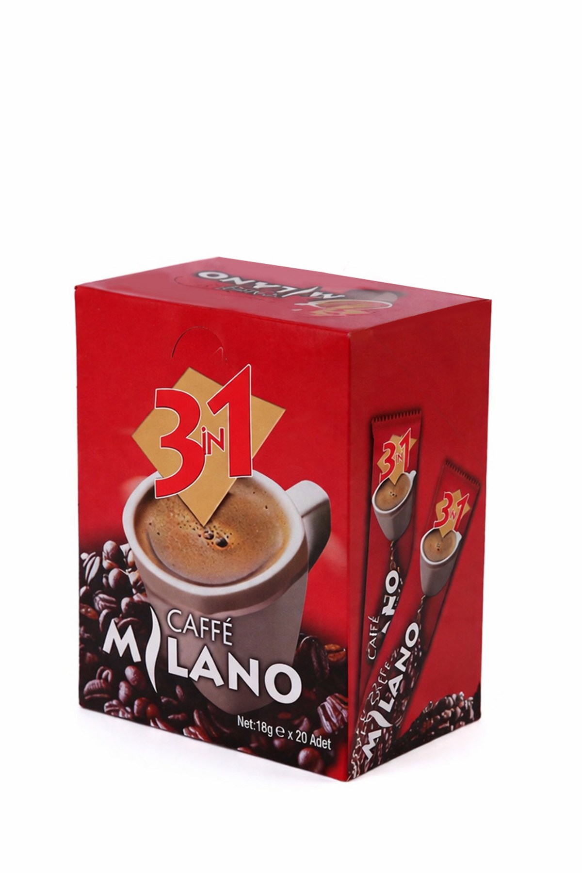 Caffe Milano 3ü1 Arada 18g x 20 Adet