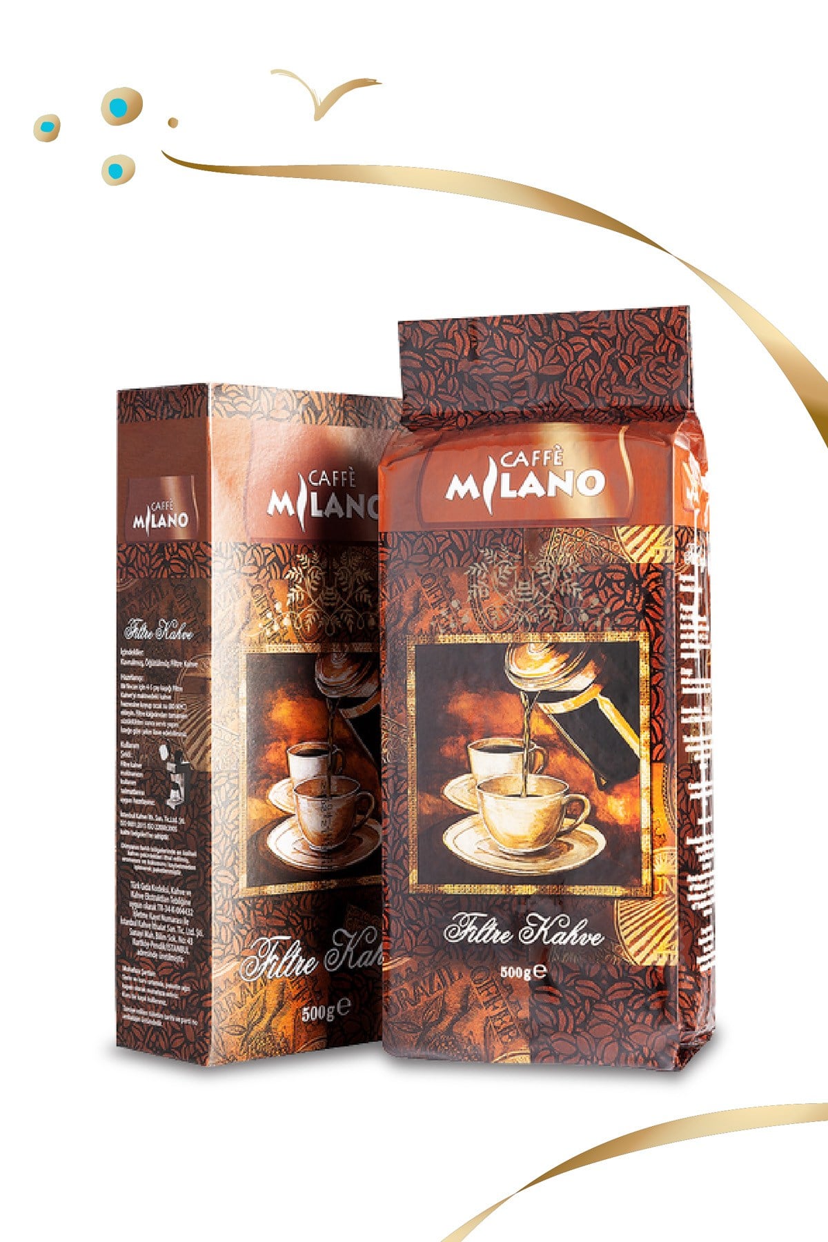 Caffe Milano Filtre Kahve 500g 