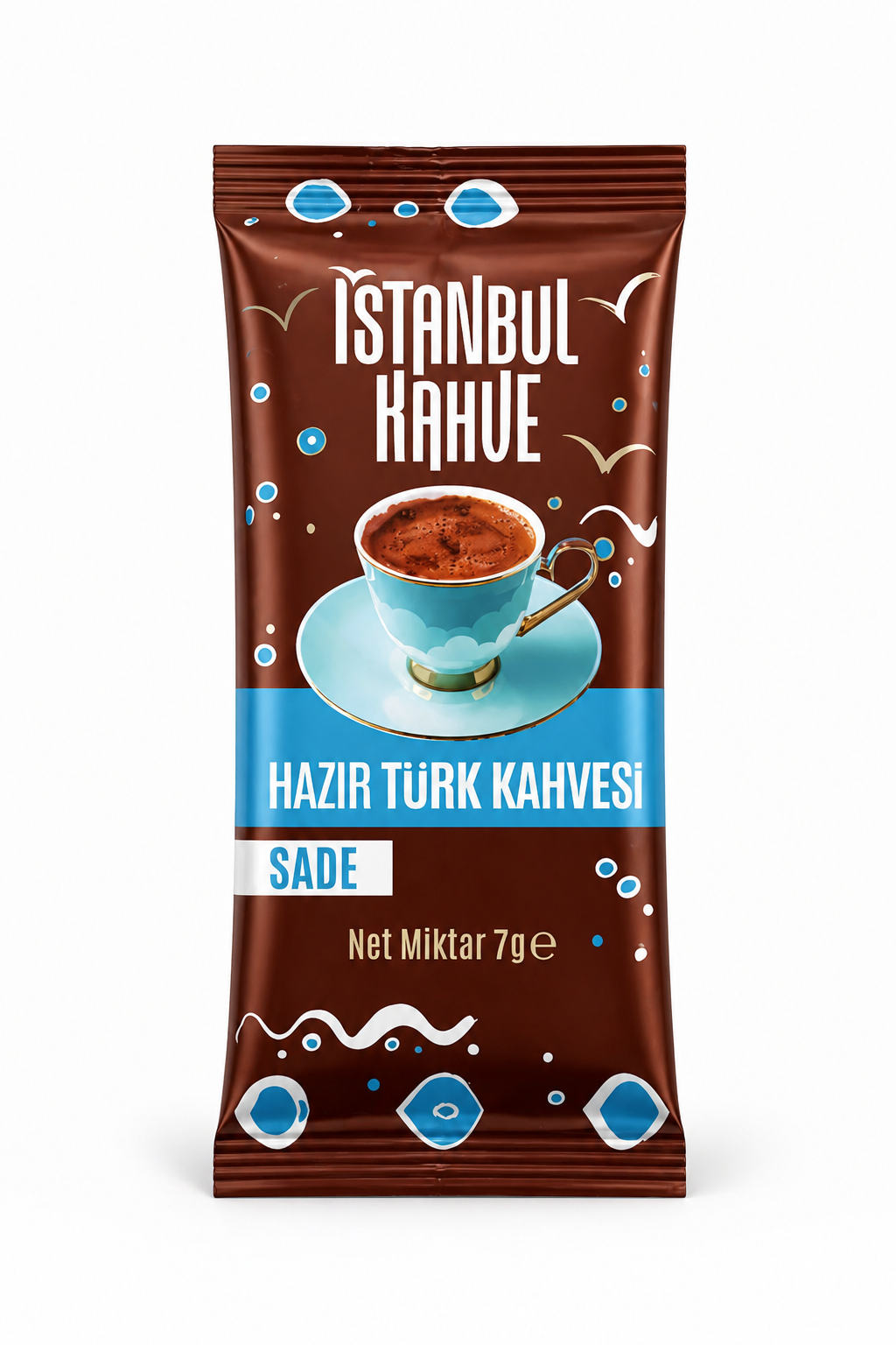 İstanbul Hazır Türk Kahvesi Sade 7 gr x 12 Adet