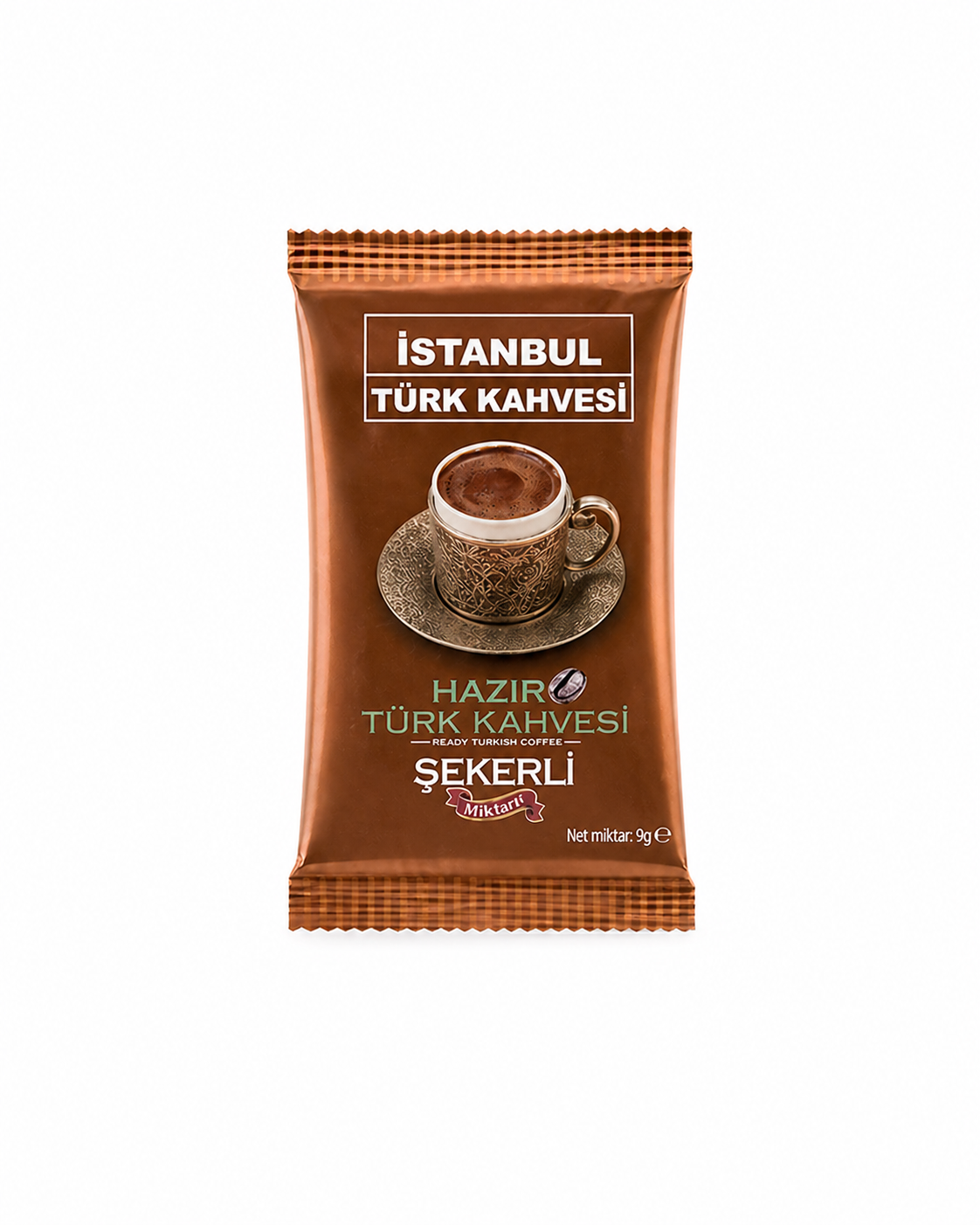 İstanbul Hazır Türk Kahvesi Şekerli 10g x 12 Adet