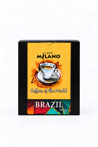 Caffe Milano Brazil Çekirdek Kahve 500g