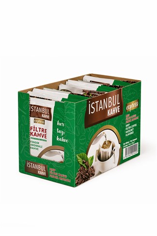 İstanbul Drip Filtre Kahve Fındık Aromalı 8 gr x 20 Adet