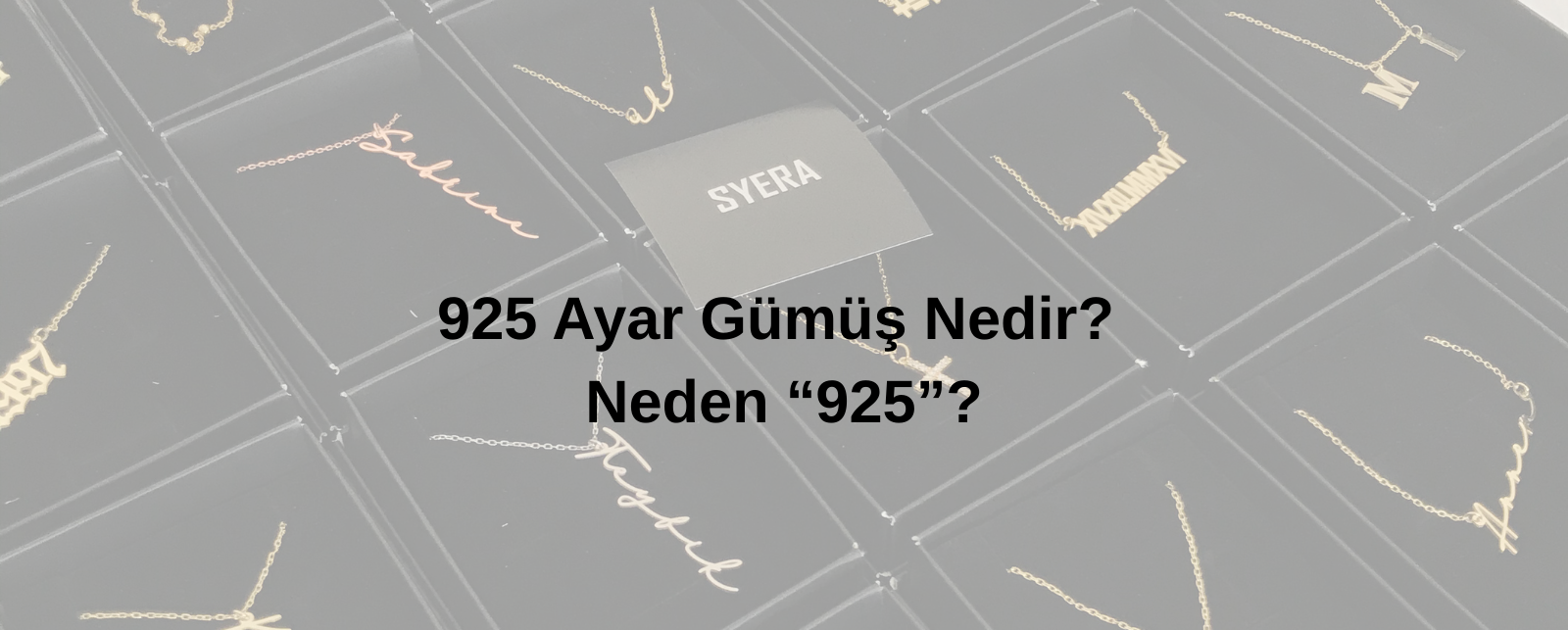 925 Ayar Gümüş Nedir? Neden 925?