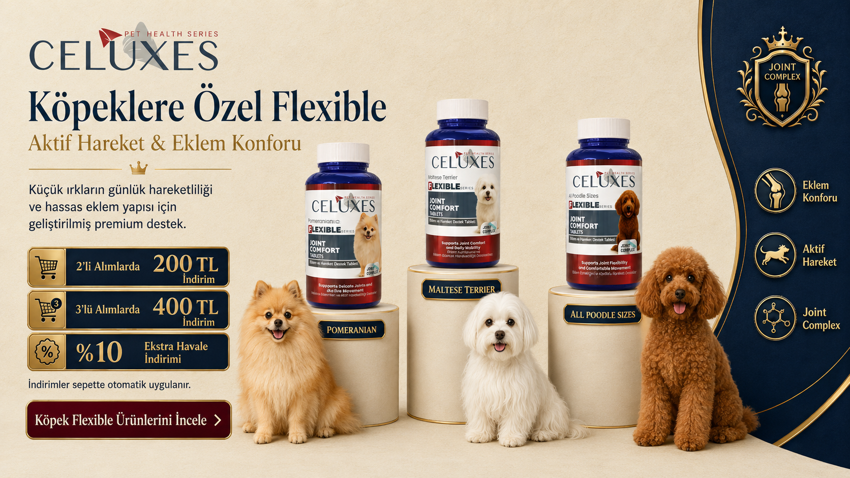 Flexible Eklem Destek Kategori Banner