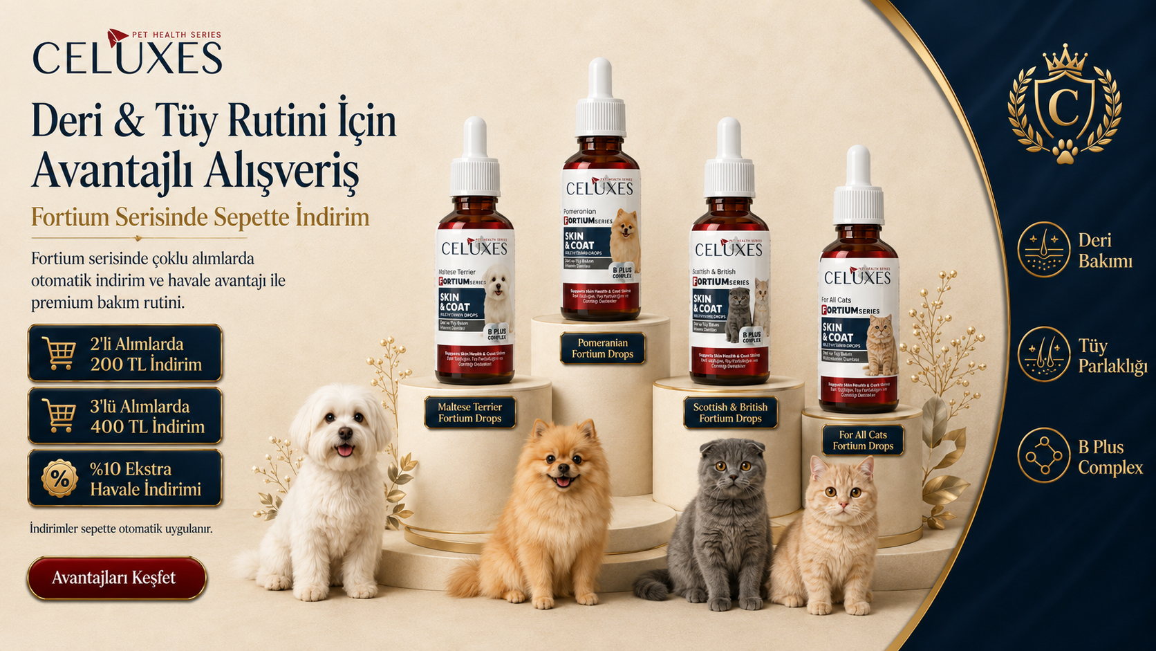 Fortium Deri ve Tüy Kategori Banner