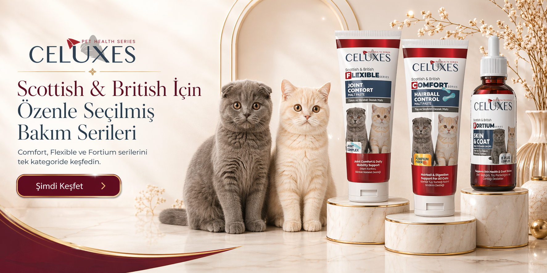 Scottish & British İçin 3 Seri, 3 Temel Destek