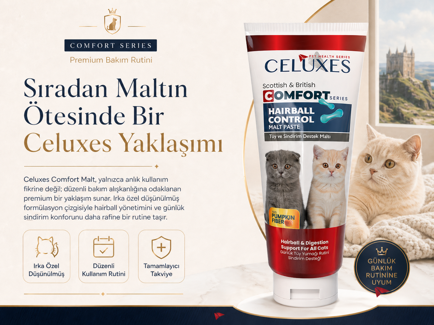 Sıradan maltın ötesinde Celuxes Comfort Malt yaklaşımı