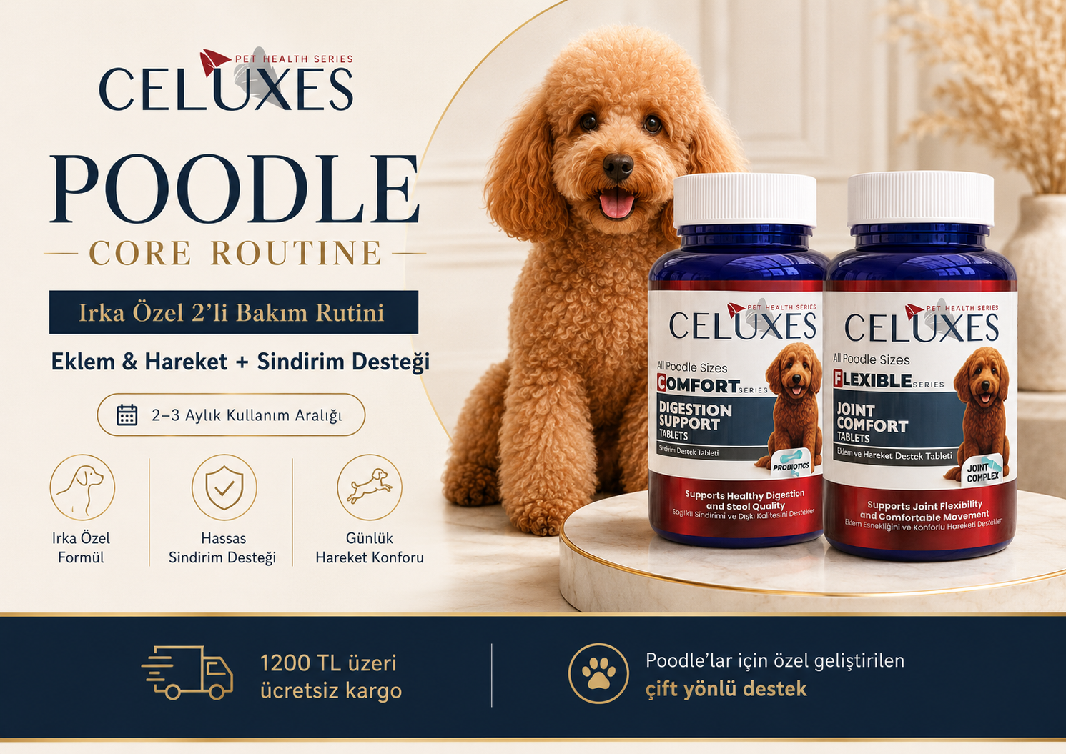 Poodle Core Routine 2-3 Ay Kullanım Süresi