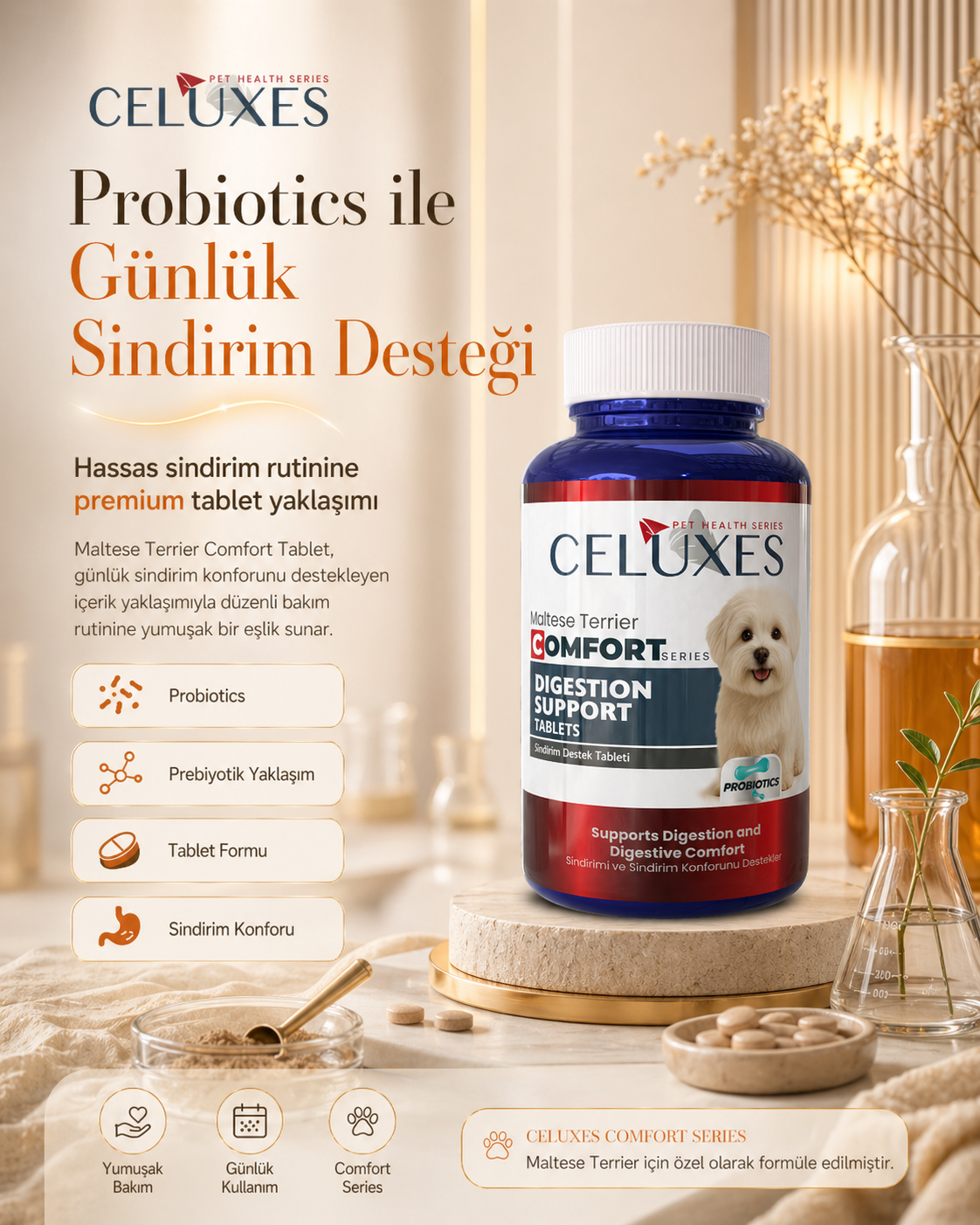 Probiotics Maltese Comfort Tablet