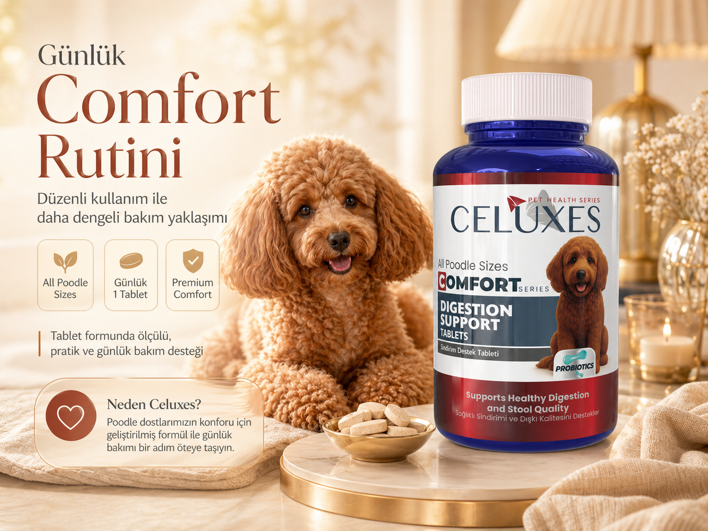 Poodle Comfort Probiotics