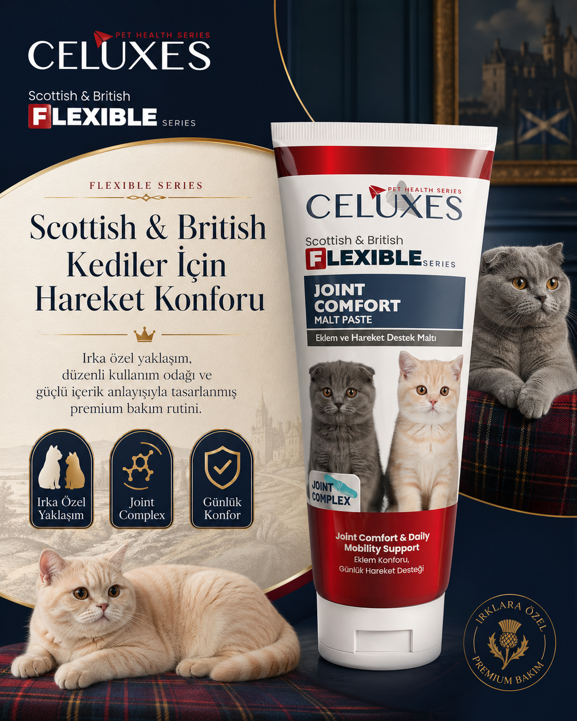 Sıradan eklem desteğinin ötesinde Celuxes Flexible yaklaşımı