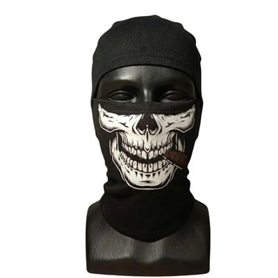 Unisex Kuru Kafa Puro Baskılı Balaklava 1 Adet Tek Beden Viskoz Kask İçi Outdoor Maske