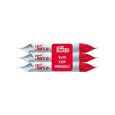 BABY TURCO ISLAK CEP MENDİLİ 3 X 15 ADET