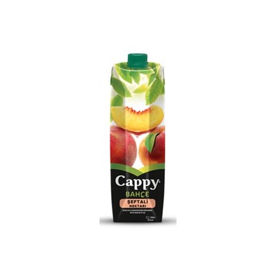 CAPPY ŞEFTALİ MEYVE SUYU 1 LT