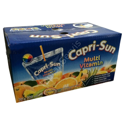 CAPRI-SUN MULTİ VİTAMİN 200 ML 1X20 KOLİ