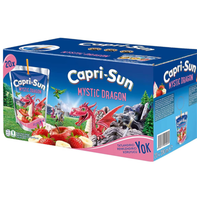 CAPRI-SUN MULTİ VİTAMİN 200 ML 1X20 KOLİ