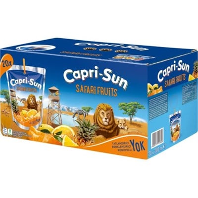 CAPRI-SUN MULTİ VİTAMİN 200 ML 1X20 KOLİ