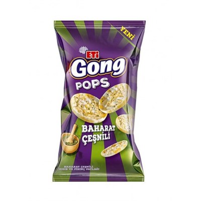 ETİ GONG POPS 80 GR.BAHARAT CESNILI